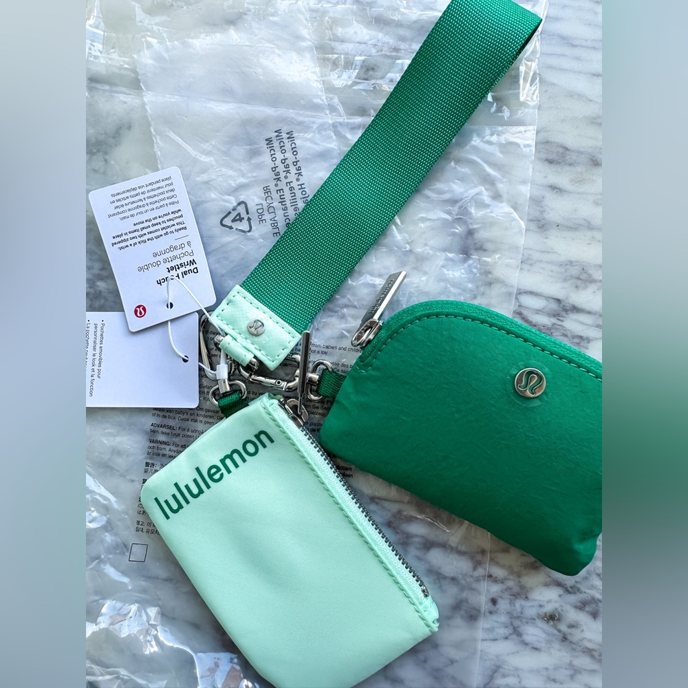 Dual Pouch Wristlet